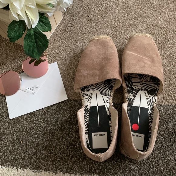 ❤️SOLD! DOLCE VITA: Suede Ciara d'Orsay Espadrille - Picture 6 of 8